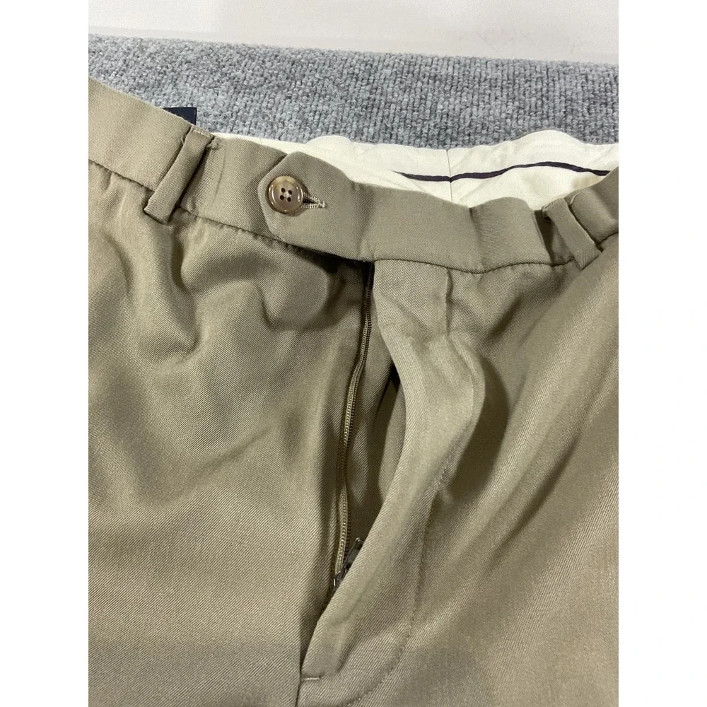 Brooks Brothers 1818 Pants 36x30 100% Wool Classic Fit Made In Canada Dress Slac